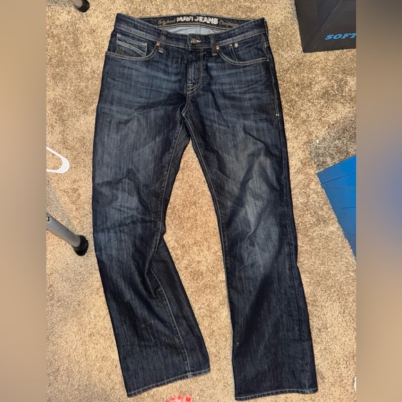 Mavi Josh Jean Deep Vegas(Dark indigo) Slimfit Bootcut Mens jeans 32/32 - Picture 16 of 16